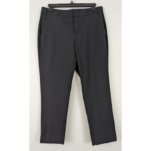 Banana Republic sz 6P Avery style Pants wool blend straight leg ankle 0150 - Picture 1 of 7